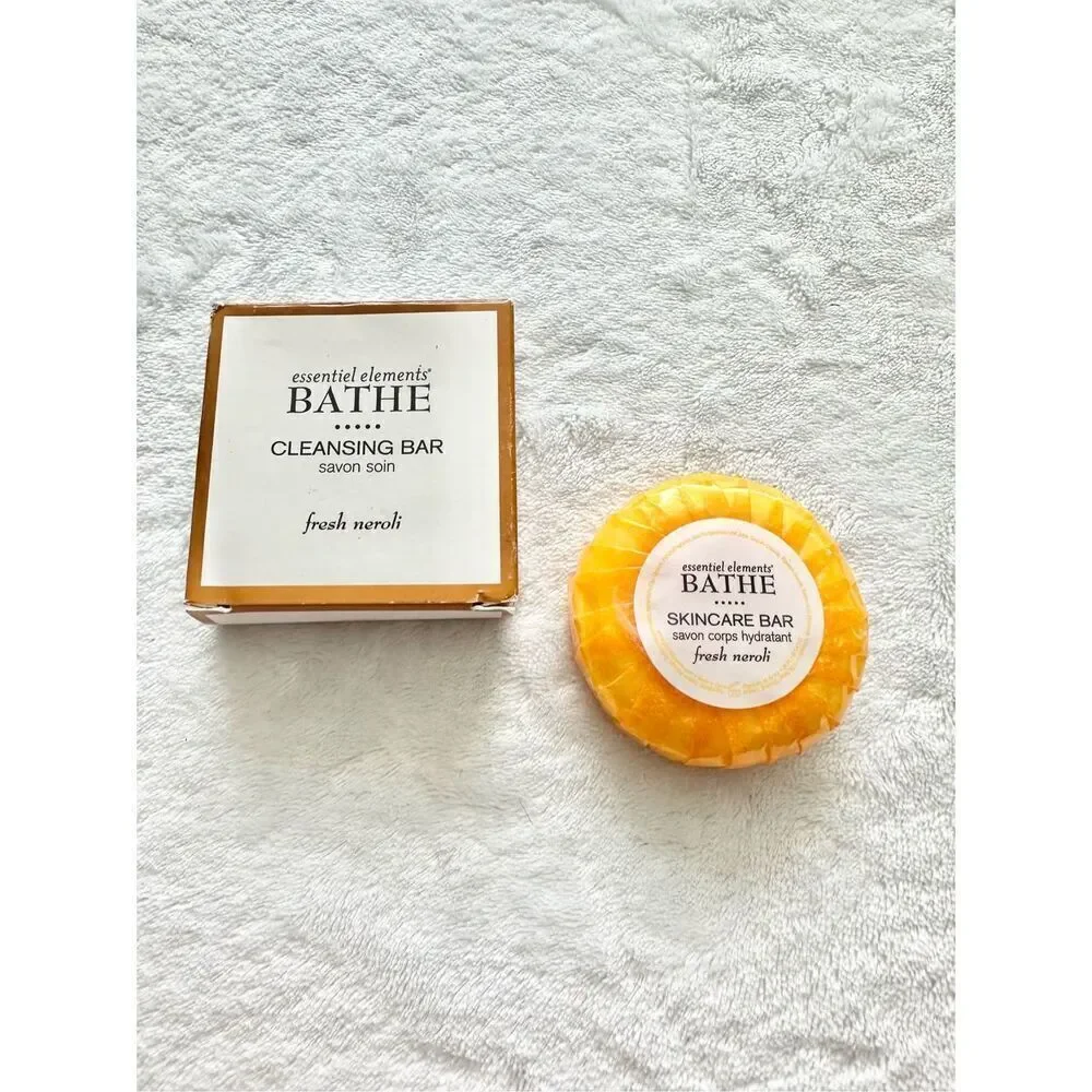 essentiel elements® BATHE ..... CLEANSING BAR savon soin fresh neroli  …. SKINCA